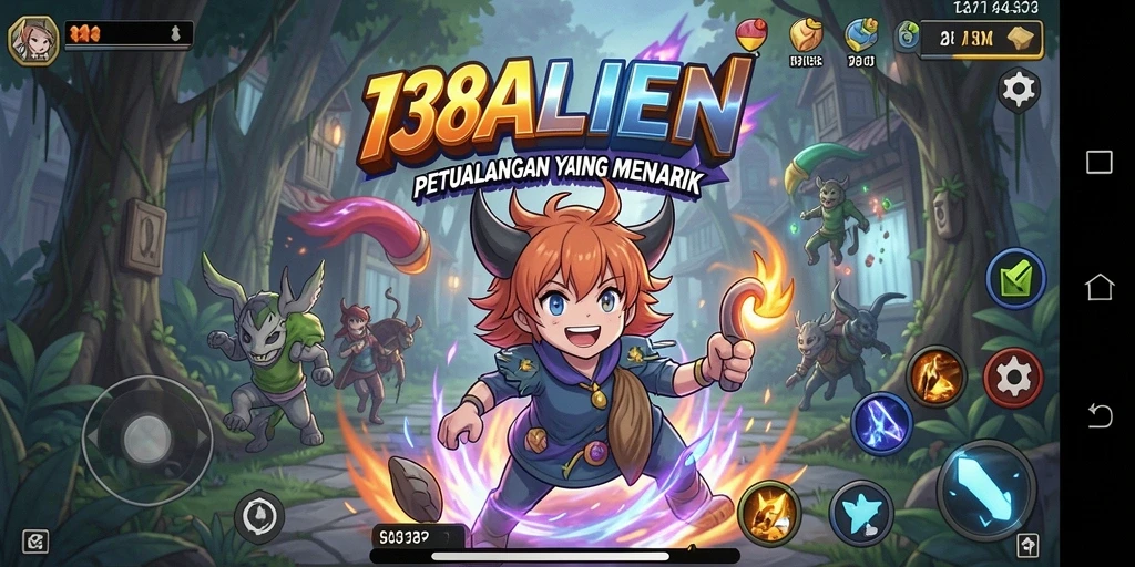 Tampilan gameplay 138ALIEN yang memukau dan dinamis.