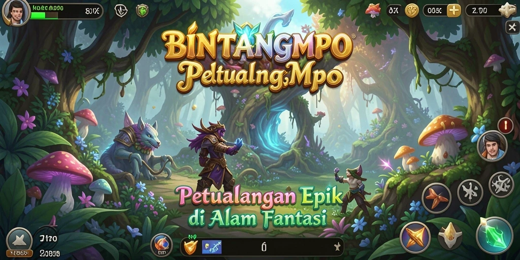Gameplay seru dengan grafik yang menakjubkan di BINTANGMPO.