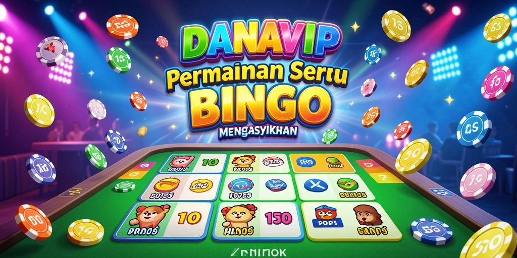Tampilan gameplay seru Bingo di DANAVIP.