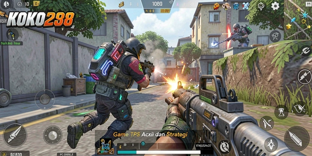 Tampilan gameplay KOKO288 yang seru dan dinamis.