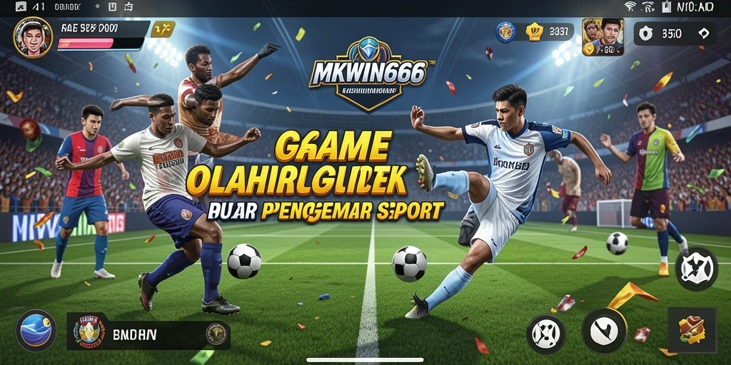 Tampilan seru dari gameplay MKWIN666 yang penuh aksi dan olahraga.