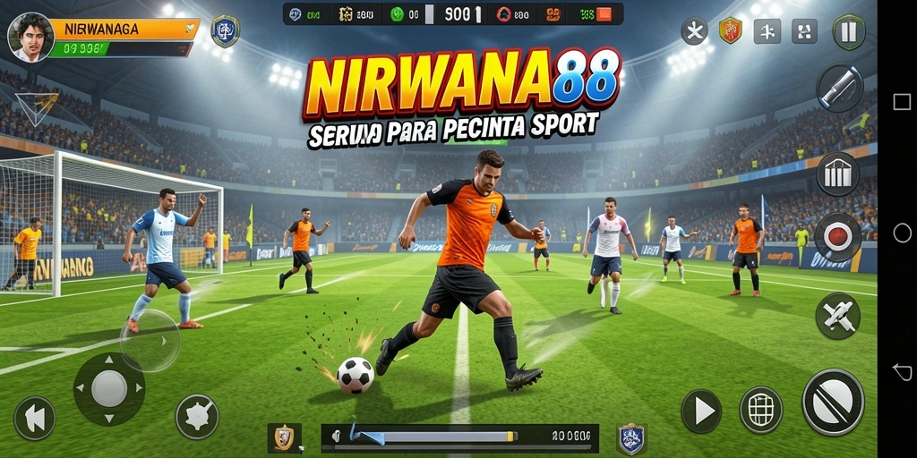 Tampilan gameplay mengasyikkan dari NIRWANA88 dalam cabang olahraga.