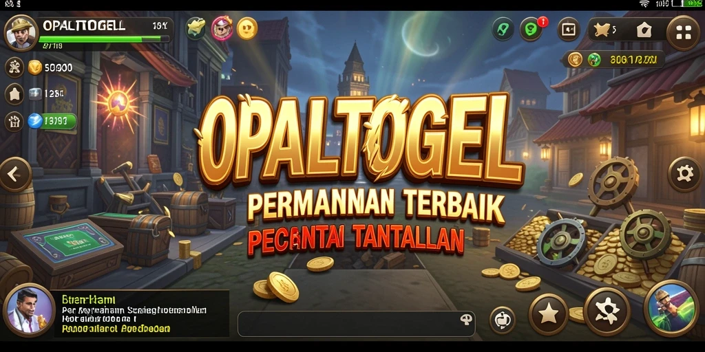 Tangkapan layar OPALTOGEL menampilkan strategi permainan yang seru.