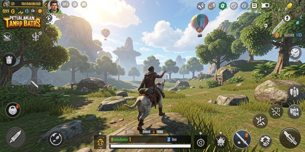 Tampilan gameplay Open World yang menakjubkan dari S9S9.