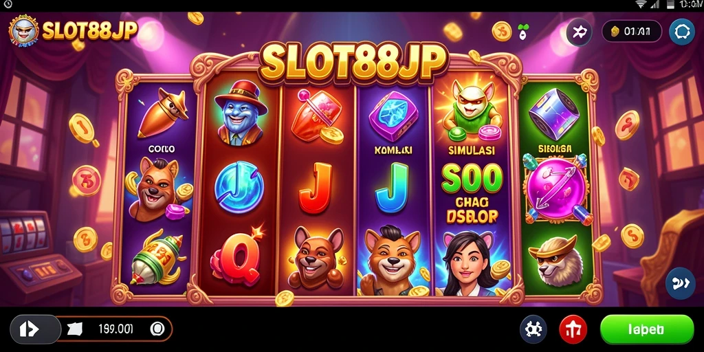 Tampilan screenshot SLOT88JP yang menunjukkan keseruan permainan slot.