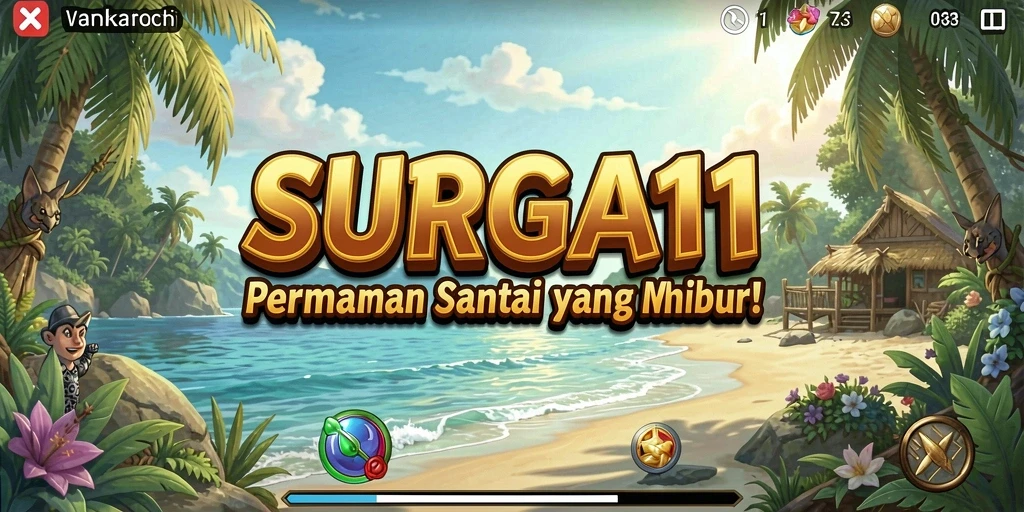 Screenshot SURGA11 menampilkan gameplay yang menyenangkan dan interaktif.