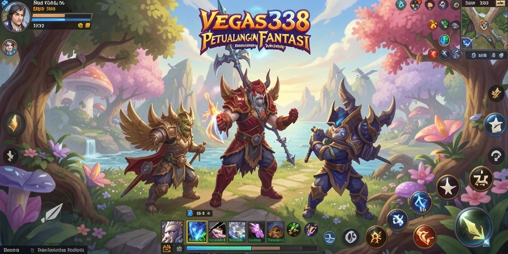 Gameplay seru dalam dunia RPG yang kaya akan petualangan.