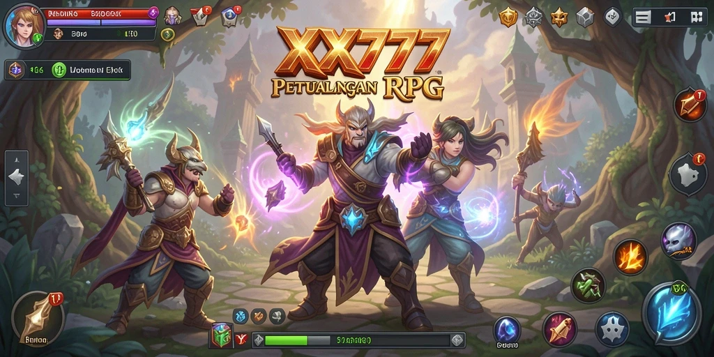 Tampilan epik pertarungan dalam gameplay XXX777 yang menantang.
